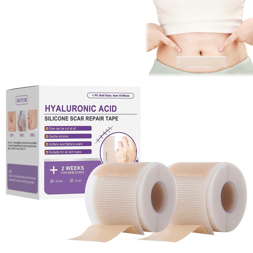 Hyaluronic Acid Nano Repair Tape,Hyaluronic Acid Silicone Scar Tape,Silicone Scar & Wrinkle Tape,Sil
