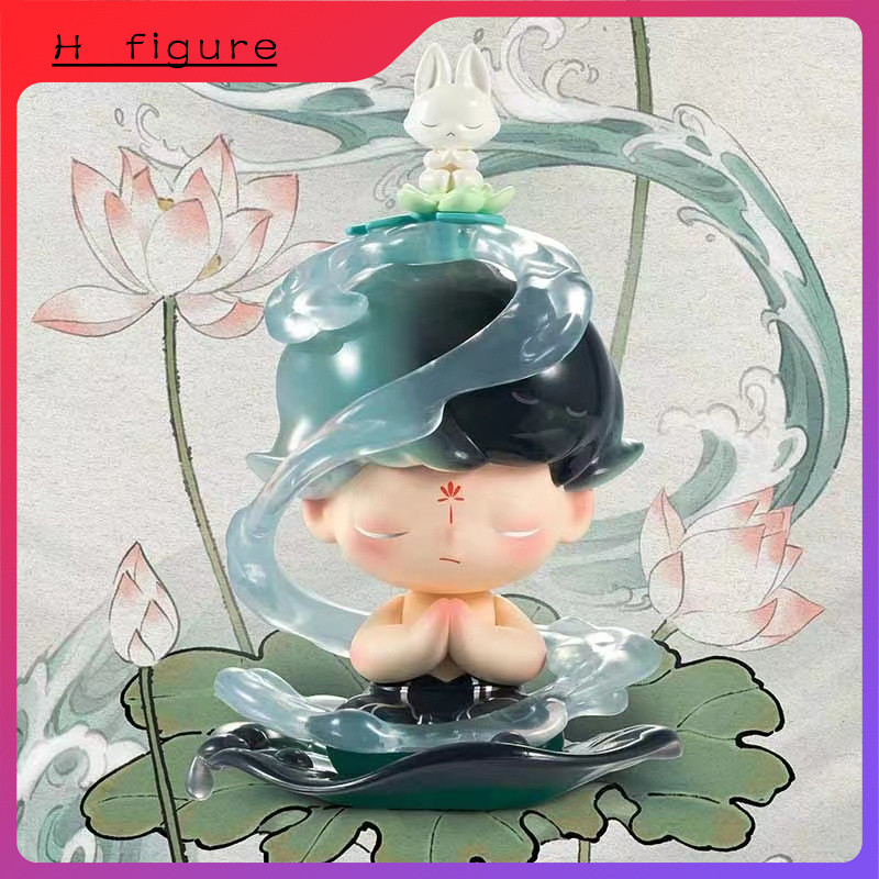 ของแท้ POPMART POPMART Warriors Town 14th Anniversary Series Mystery Box Figure ID