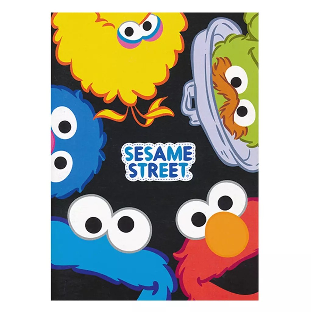 (REDMONZTER) : SST-Sesame Street family B5 Notebook 17.6X25 cm. 70g30s:Ruled
