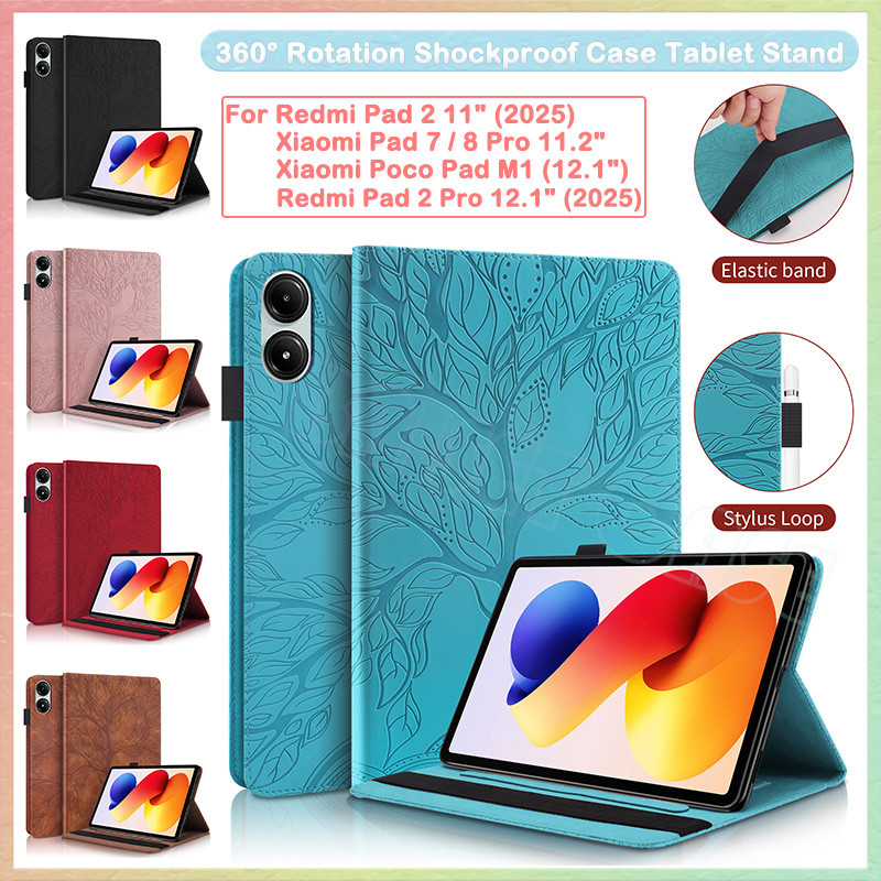 สําหรับRedmi Pad 2 11 "Redmi Pad Pro 2 Pro 12.1 "5G 2025 Xiaomi Pad 7 8 Pro 11.2" Pro Poco Pad M1 12