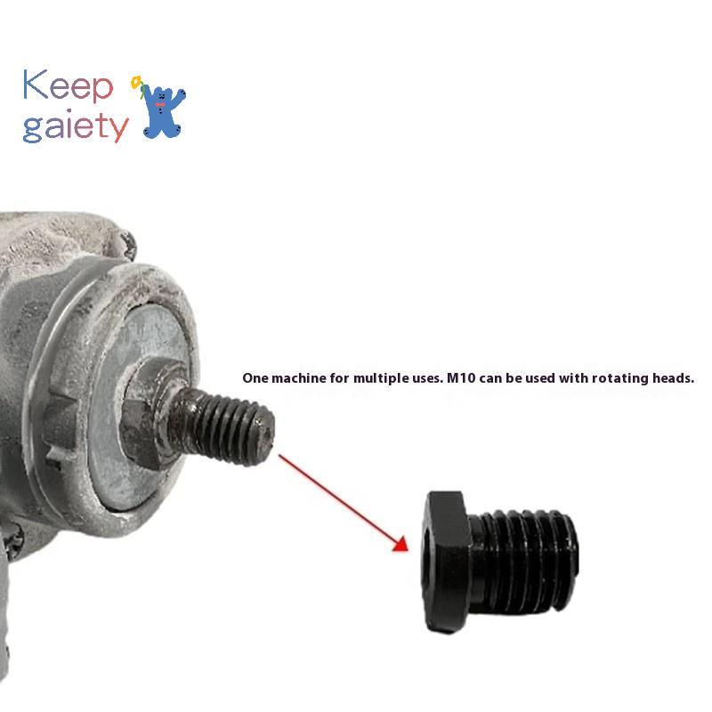 [Kpt-t] อะแดปเตอร์เครื่องบดมุม M10 M14 ด้ายสิ่งที่แนบมา Grinde แกน Arbor Conversion หญิงถึงชาย Connector Rod Power เครื่องมือ [ใหม่]