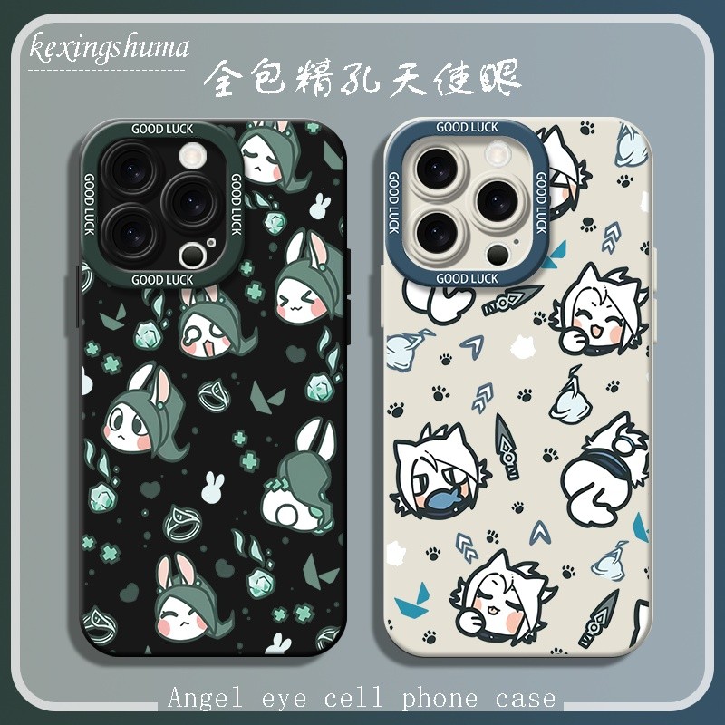 VALORANT/Sage/Jett/Fearless Contract Jett Style Sage เคสโทรศัพท์เหมาะสําหรับiPhone/pokj