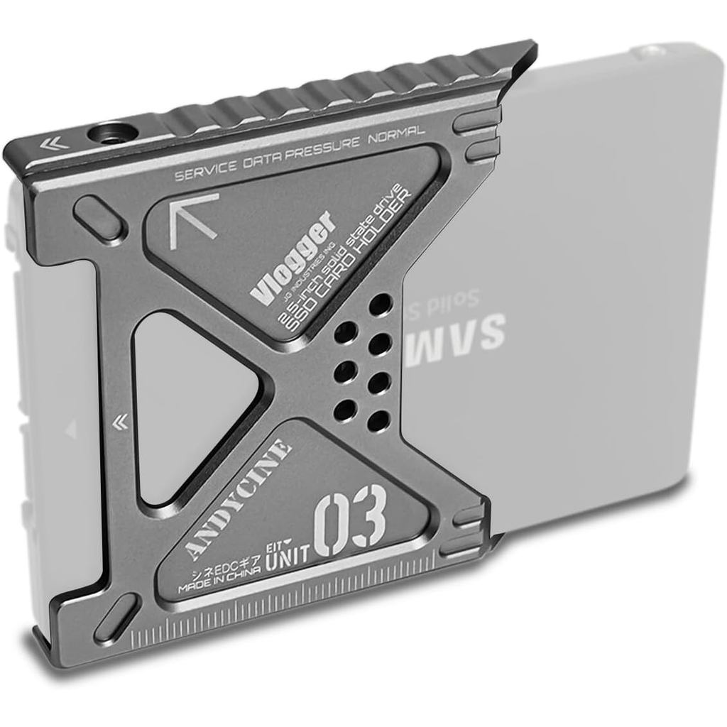 กล่องอาหารกลางวัน III 870EVO SSD Enclosure Case ใช้งานร่วมกับ Atomos Ninja V, Ninja Ultra, Ninja Fla