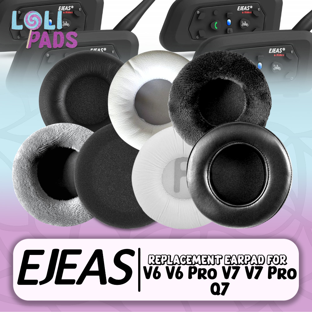 Earpad Earcup แผ่นรองหูฟัง Ejeas V6 V6 Pro V7 V7 Pro Q7 แผ่นโฟมโฟม