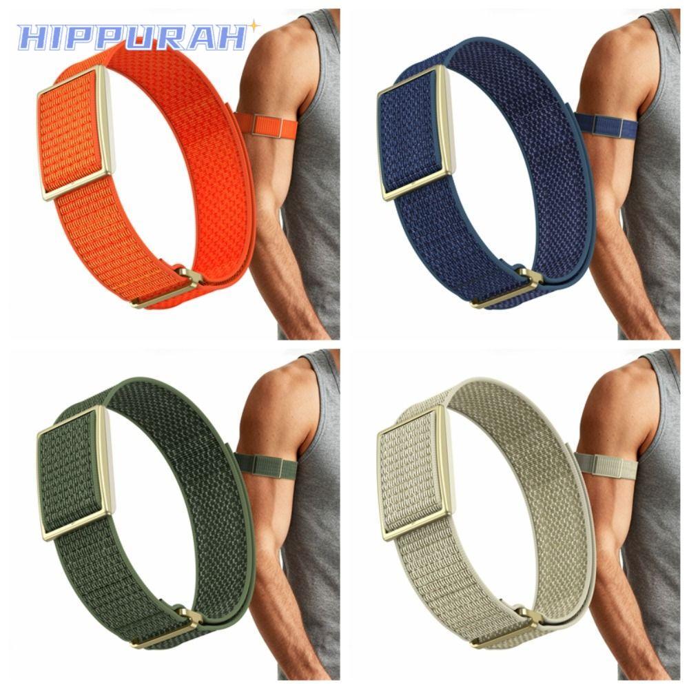HIPPURAH Sport Band, Loop Design ไนลอนฟิตเนส Tracker สายคล้อง,คุณภาพสูง Breathable ปรับ 22 มม.สําหรั