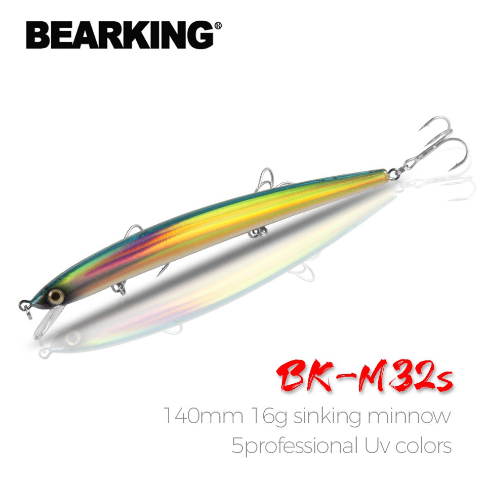 BEARKING M32 เหยื่อตกปลาซิวมืออาชีพ (14ซม./16ก.)