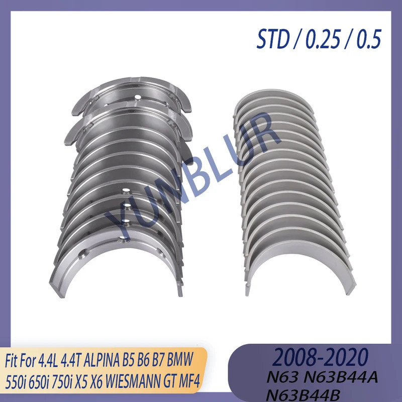 STD 0.25 0.5 เครื่องยนต์หลักและเชื่อมต่อชุด Fit 4.4 L N63 แก๊ส 08-20 สําหรับ ALPINA B5 B6 B7 BMW 550