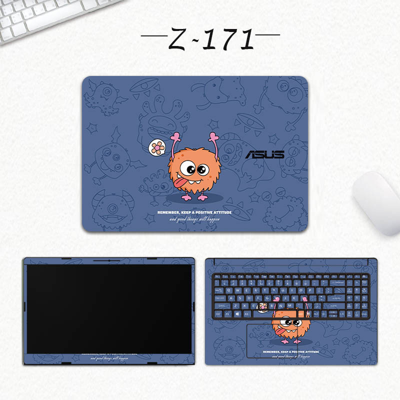 ASUS Vivobook 16 OLED K3605ZV 3pcs ABC ไม่มีสารตกค้าง Costomized คอมพิวเตอร์แล็ปท็อป Precut Decal ผิ