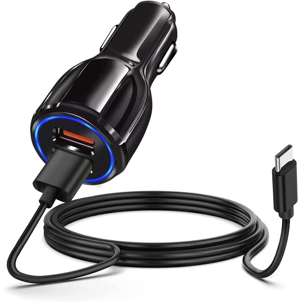 Fast Car Charger Android USB Type C สายชาร์จสายไฟ fit สําหรับ TCL Flip Pro, Alcatel Go Flip 4, ไอคอน