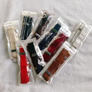 (พร้อมส่งจากไทย) สายรัดแขนเสื้อเชิ้ต ยืดได้ ปรับระดับได้ ขนาดฟรีไซส์ กว้าง 2.5 ซม.