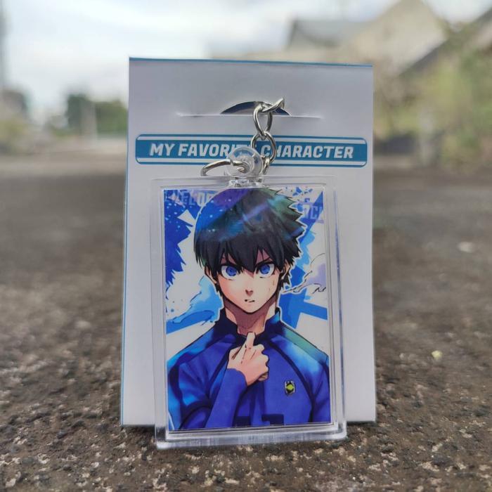 พวงกุญแจ Kunci Anime Blue Lock - Ganci Anime Blue Lock - Gantungan Kunci - Bachira Meguru - Isagi Yoichi - Nagi