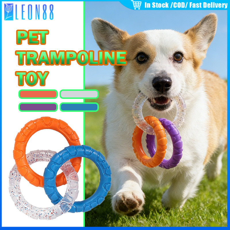 ของมาใหม่！ชุด3ชิ้น ของเล่นสุนัข ห่วงยางกัดสุนัข ขัดฟันน้องหมา Ring Dog Toy วัสดุTPR