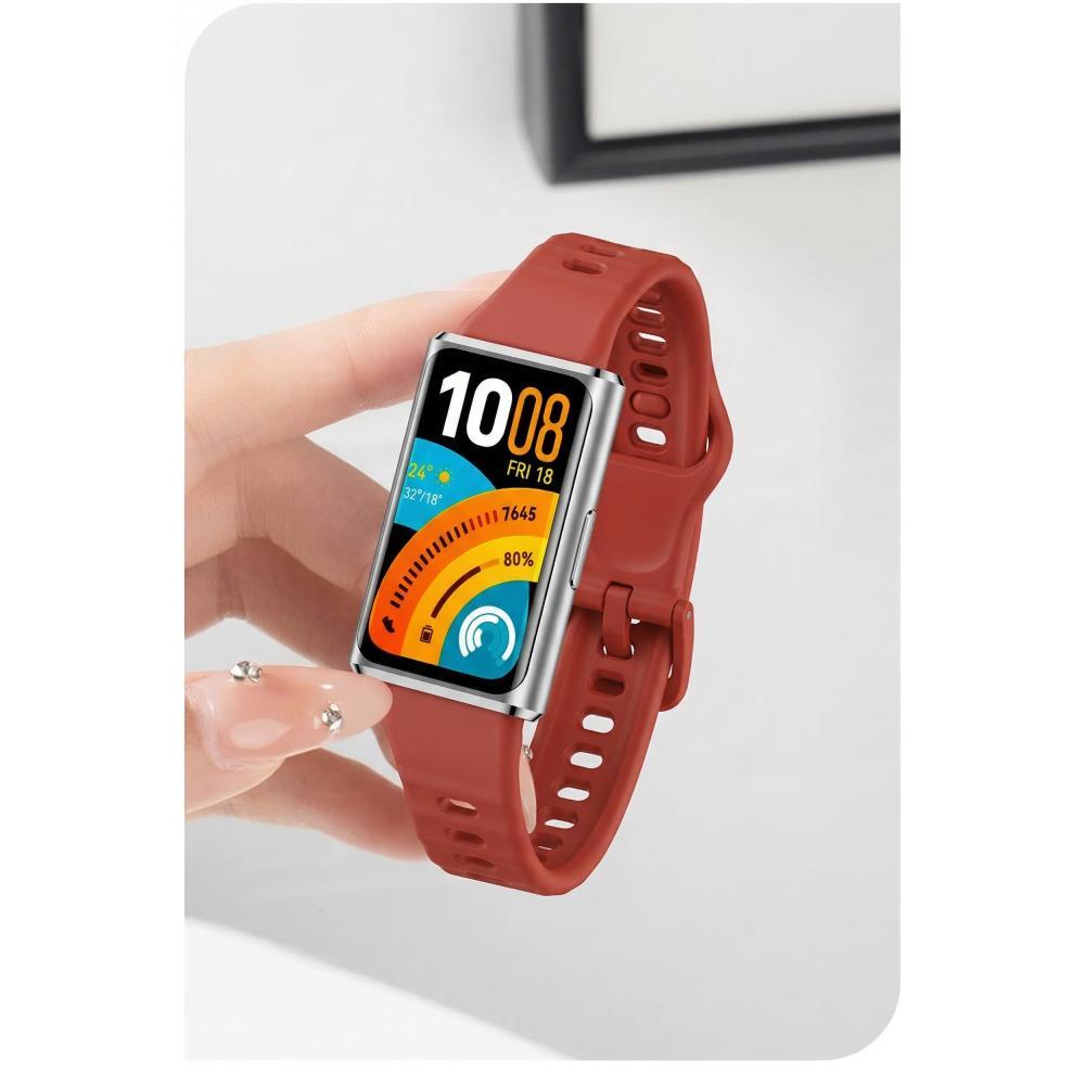 Soft TPU กรณียางรัดสําหรับ Huawei Band 11 11 Pro สายรัดซิลิโคนแบบปรับได้ป้องกันหน้าจออุปกรณ์เสริมสําหรับ Smartwatch Huawei Band 11 Pro ราคา ถูกที่สุด ดีลบีเคเค แกลเลอรีภาพที่ 8