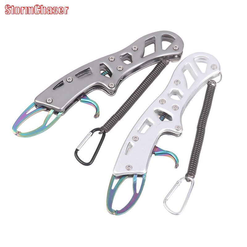 คีมจับปลาอลูมิเนียม Lip Gripper กับ Handle Grip สำหรับอุปกรณ์ตกปลา