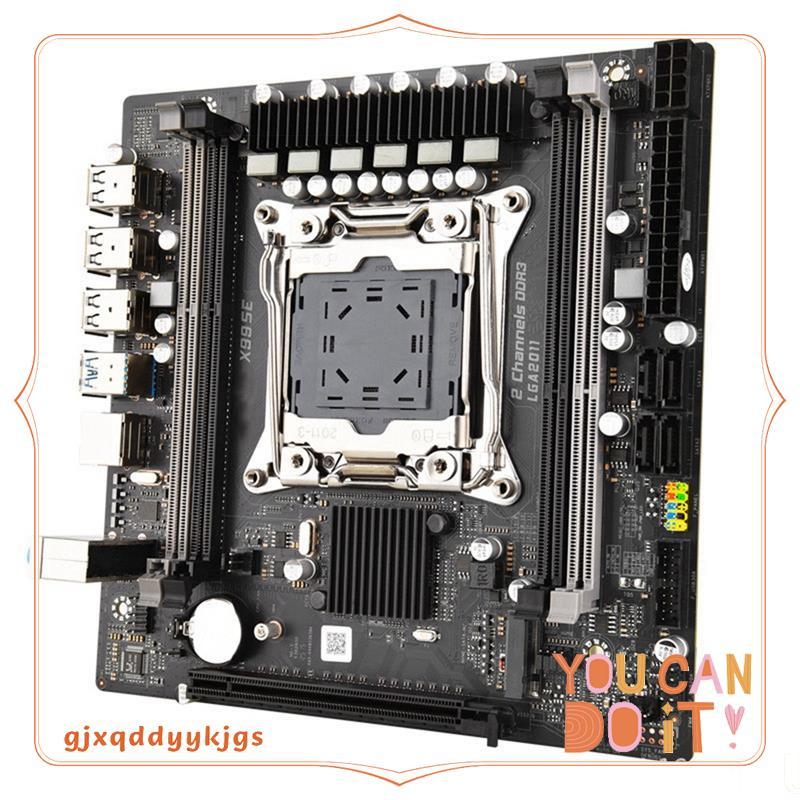 เมนบอร์ดคอมพิวเตอร์เดสก์ท็อป X99 E5 Xeon 2666 V3 2678V3 2011-Pin DDR3 หน่วยความจํารองรับ gjxqddyykjg