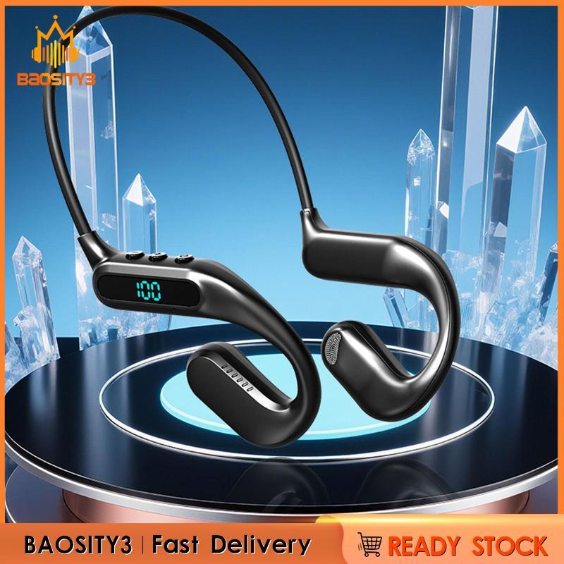 [Baosity3] หูฟัง Open Ear Clear Call Secure Air Conduction หูฟัง Air Conduction ชุดหูฟังกีฬาหูฟังสํา