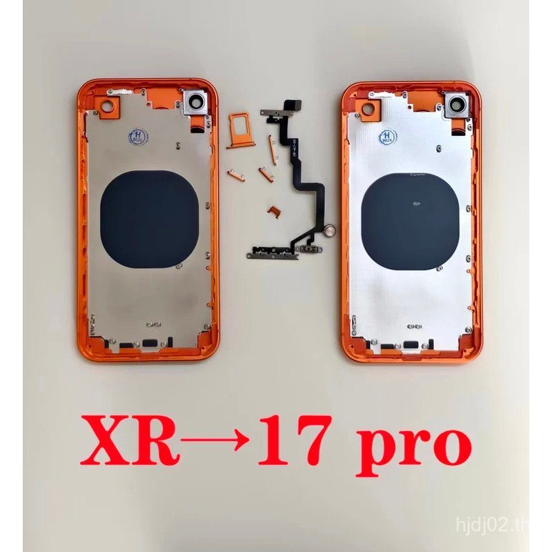 ยอดนิยม Diy XR Retrofit 17 Pro แชสซีที่อยู่อาศัย Backshell XR DIY 17 Pro สําหรับ iPhone XR เช่น 17 P