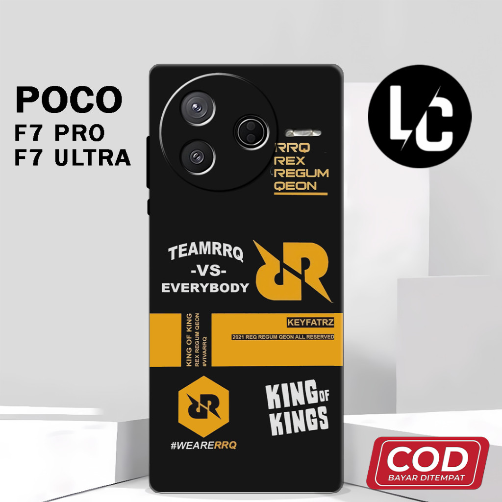 (AQ 22) ยืดหยุ่นยาง Softcase สําหรับ Poco F7 PRO l POCO F7 ULTRA ล่าสุด l อะนิเมะ motif ปลอก l บทคัด