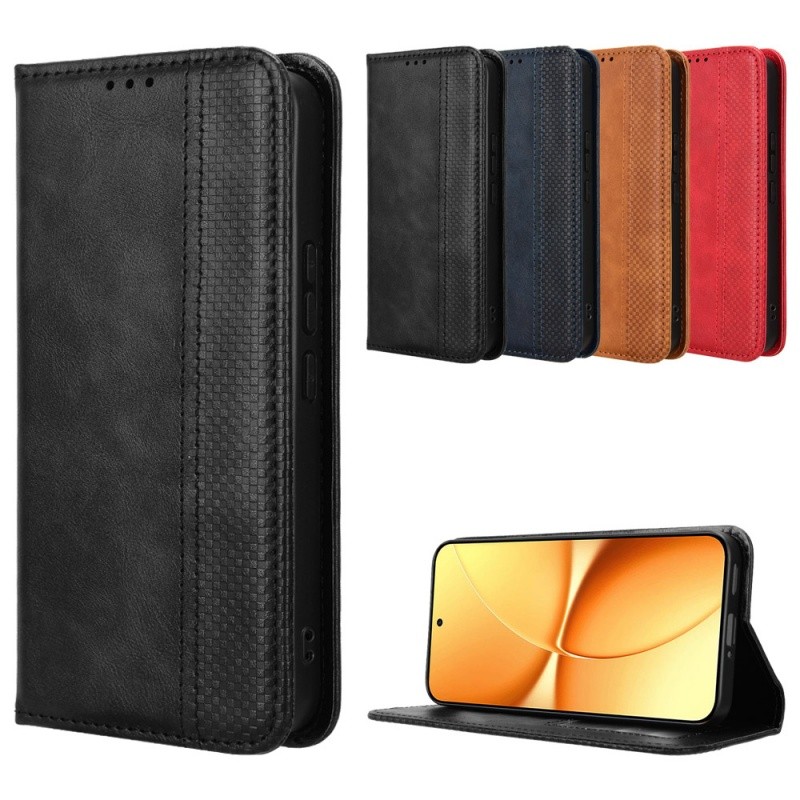 สําหรับ POCO X8 Pro Max Luxury Flip PU หนัง Vintage รูปที่ 6