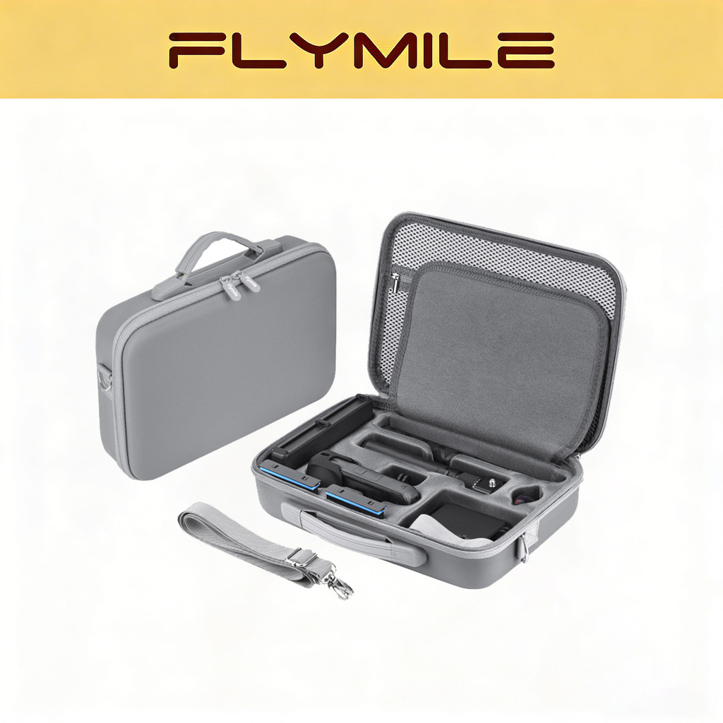 Flymile กระเป๋าถือสําหรับ Insta360 X5,กระเป๋าเดินทาง,กระเป๋าถือ PU ทนทาน,X5 อุปกรณ์เสริมสําหรับกล้อง