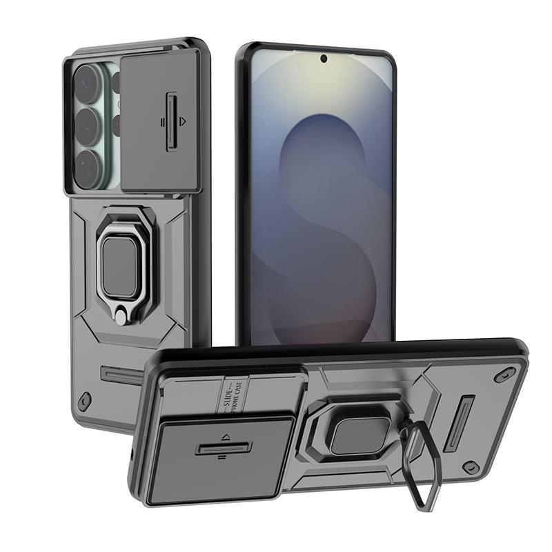 Kicstand ผู้ถือเคสโทรศัพท์แม่เหล็กเหมาะสําหรับ Samsung Galaxy S26 Ultra S25 FE S24 S23 Plus A17 A56 