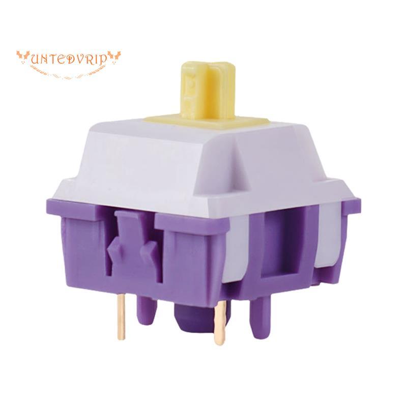 [Quick U]Sillyworks Hyacin V1 45PCS 5 Pin Linear Switches Hot-Swap HIFI Sound สําหรับ DIY Mechanical