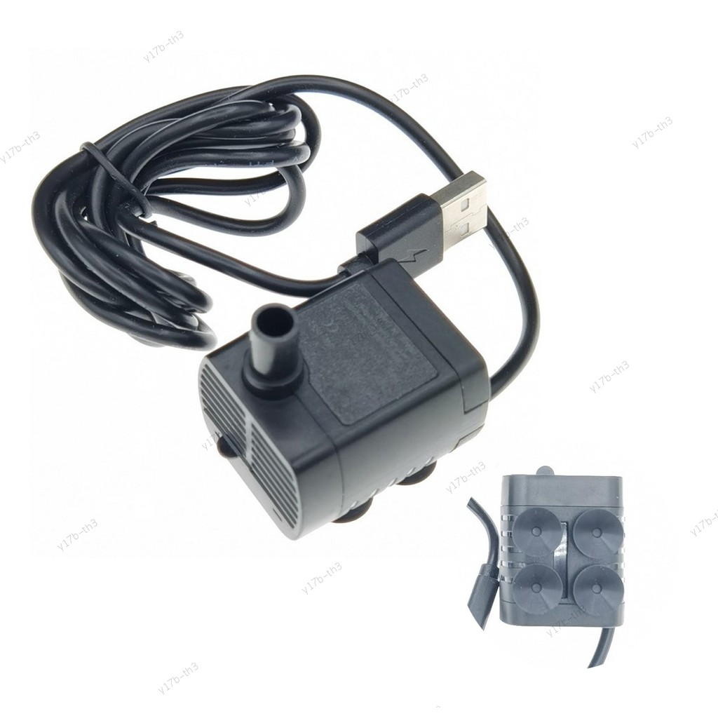 5V USB 200L/h mini ปั๊มน้ําถัง Fountain aquarium กรองเสียงต่ํามอเตอร์ไร้แปรง Submersible 17TH3