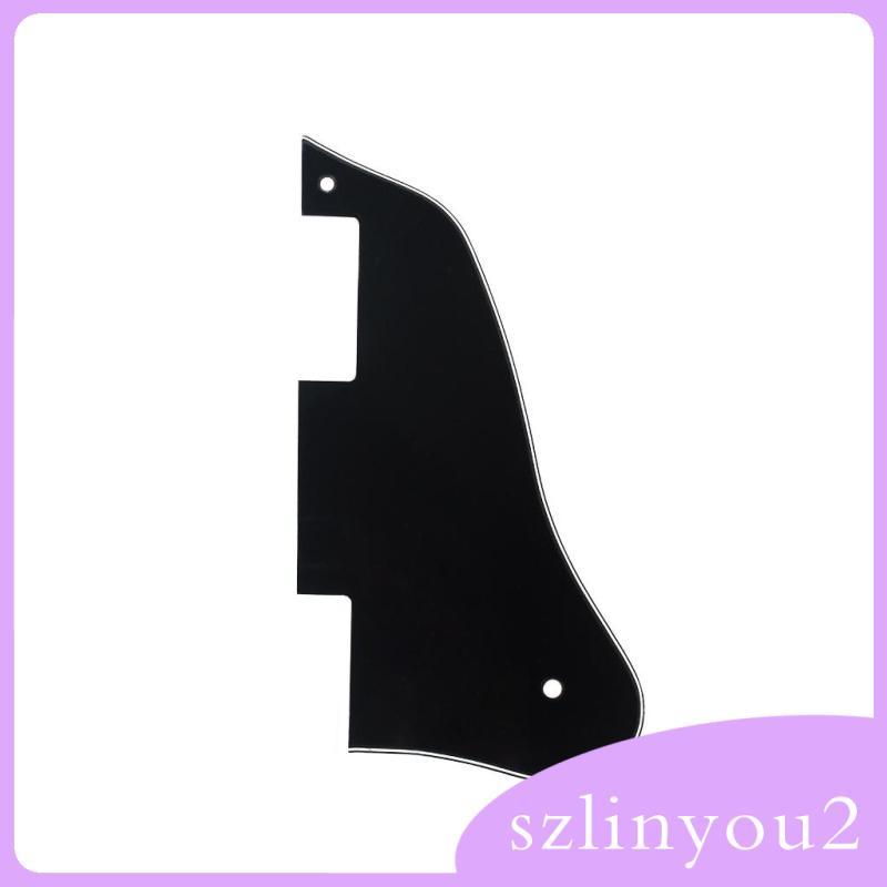 [szlinyou2] แผ่นรอยขีดข่วน Pickguard สามชั้นที่ทนทานสําหรับชิ้นส่วนทดแทนกีตาร์ ES335 สีดํา