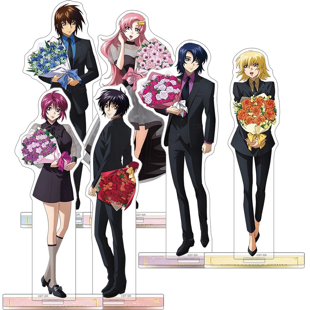 Standee Gundam SEED Freedom Mica รุ่น Kira Yamato Lacus Clyne Athrun Zala Cilli Shinn Asuka โต๊ะเรียนตกแต่ง