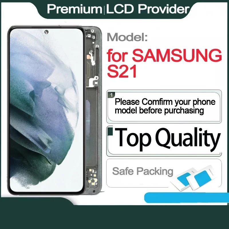 เปลี่ยน LCD Amoled สําหรับหน้าจอสัมผัส SAMSUNG S21 5G, จอแสดงผล SM-G991B, SM-G991B, SM-G991B, DS, SM