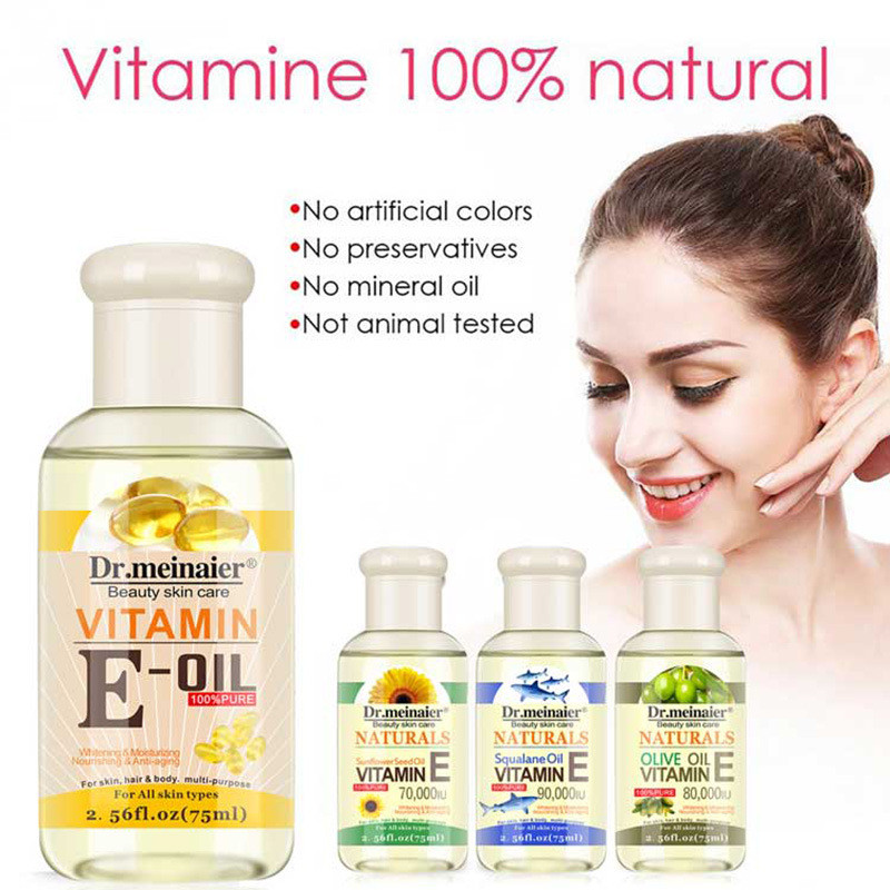Spot Goods#Exclusive Supply VE Facial and Body Hair Care Massage Oil Sunflower VE Vegetable Oil BB O