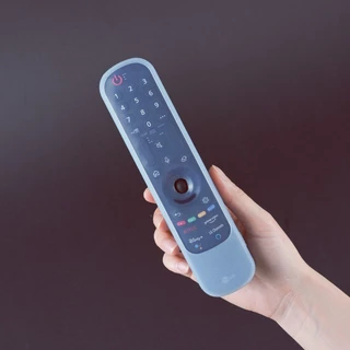 เหมาะสําหรับ LG MR-20/21/22/23GA TV รีโมทคอนโทรลซิลิโคนฝาครอบป้องกันความละเอียดสูงสีเยลลี่โปร่งใส