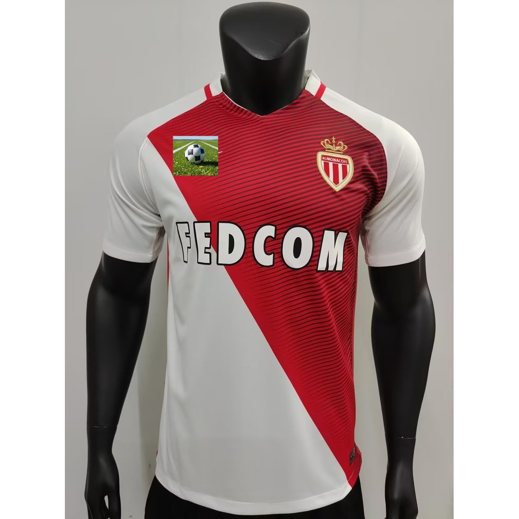 Retro Series 16-17 Monaco Home Champions League Edition Retro Player Edition Jersey รุ่นฟุตบอลที่กํา
