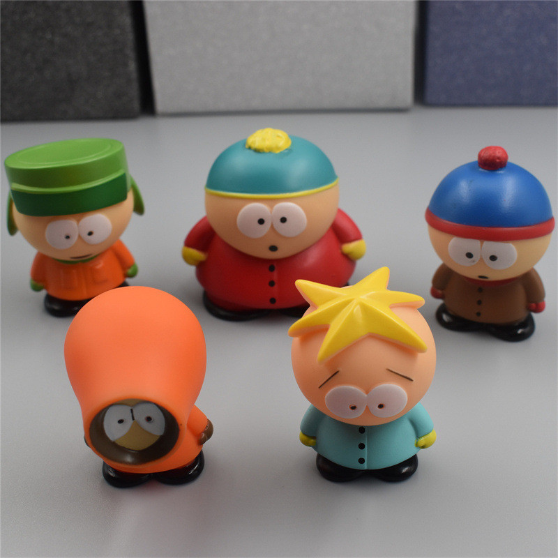 ฟางฟางสวน South Park ปากหนา Bad Boy Park รถตุ๊กตา-ของเล่นแคปซูลของเล่นอะนิเมะ-ข้อบกพร่อง