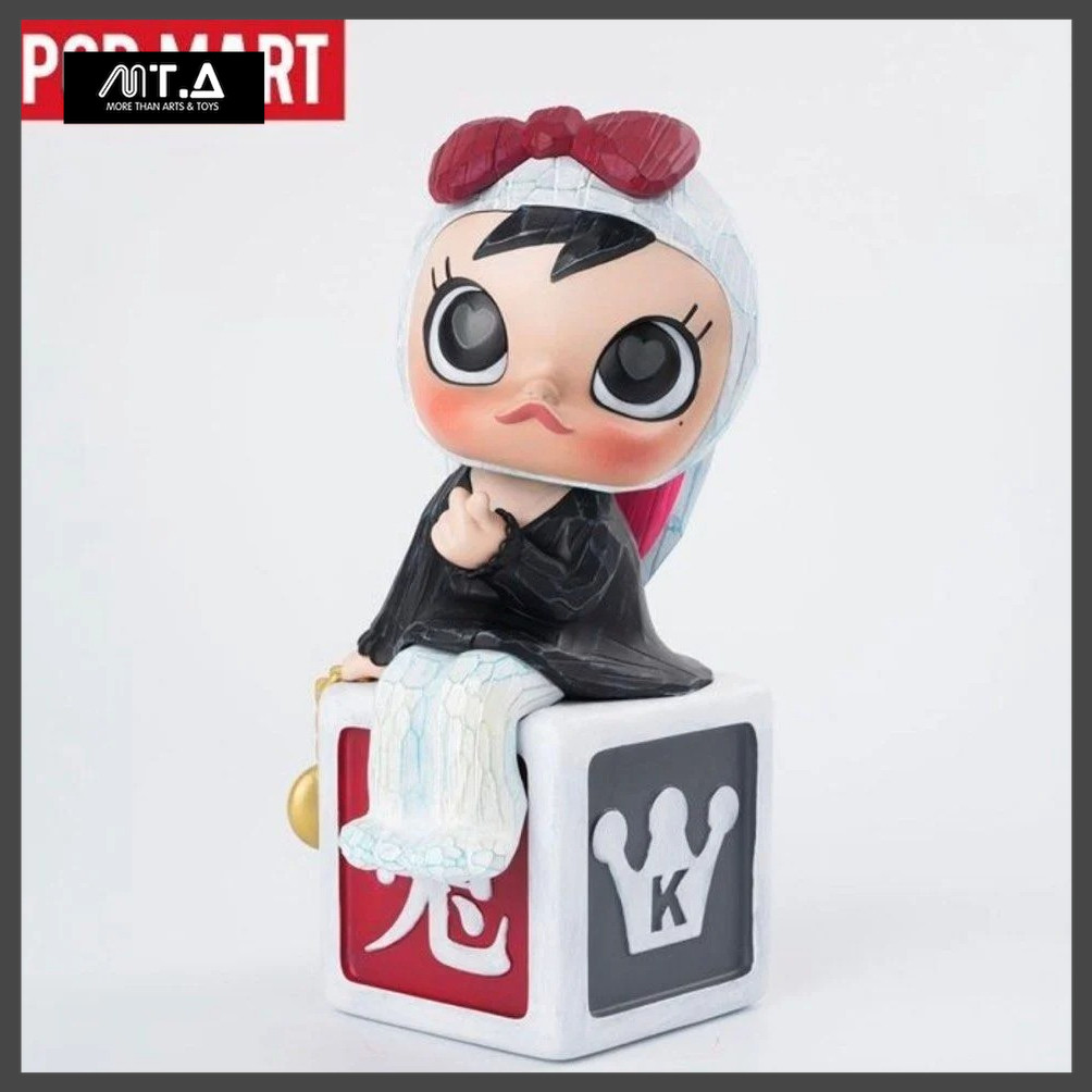 พร้อมส่ง🇹🇭 MTA.  Pop Mart Molly 17th Anniversary Red Moon Rabbit