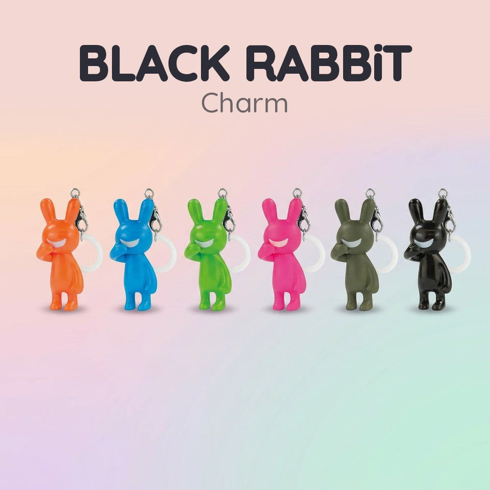 BLACK RABBiT Mark Charm (Blind Capsule)