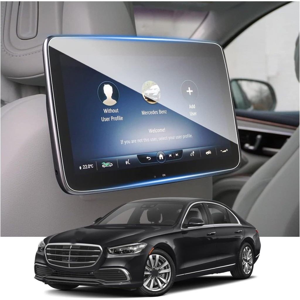 GLS Maybach ป้องกันหน้าจอสําหรับ S500/S580e/S580/Maybach S580/S680 แถวด้านหลังหน้าจอสัมผัส,สําหรับMe