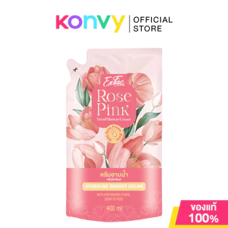 EXFAC Shower Cream Refill เอ็กซ์แฟค ครีมอาบน้ำ 400ml (Rose Pink/Sweet Violet/Apple Mint/Floral Garden)