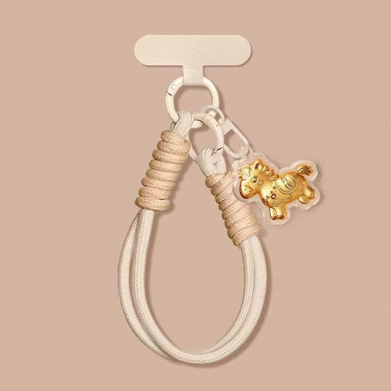 ผู้หญิงเงิน-Gathering โทรศัพท์มือถือ Lanyard หรูหรา Niche ประณีต High-End แขวนข้อมือโทรศัพท์มือถือเชือกแฟชั่น - รูปที่ 3