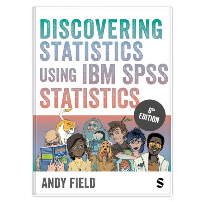 หนังสือบัญชีสถิติโดยใช้ IBM SPSS Statistics Andy Field 2024