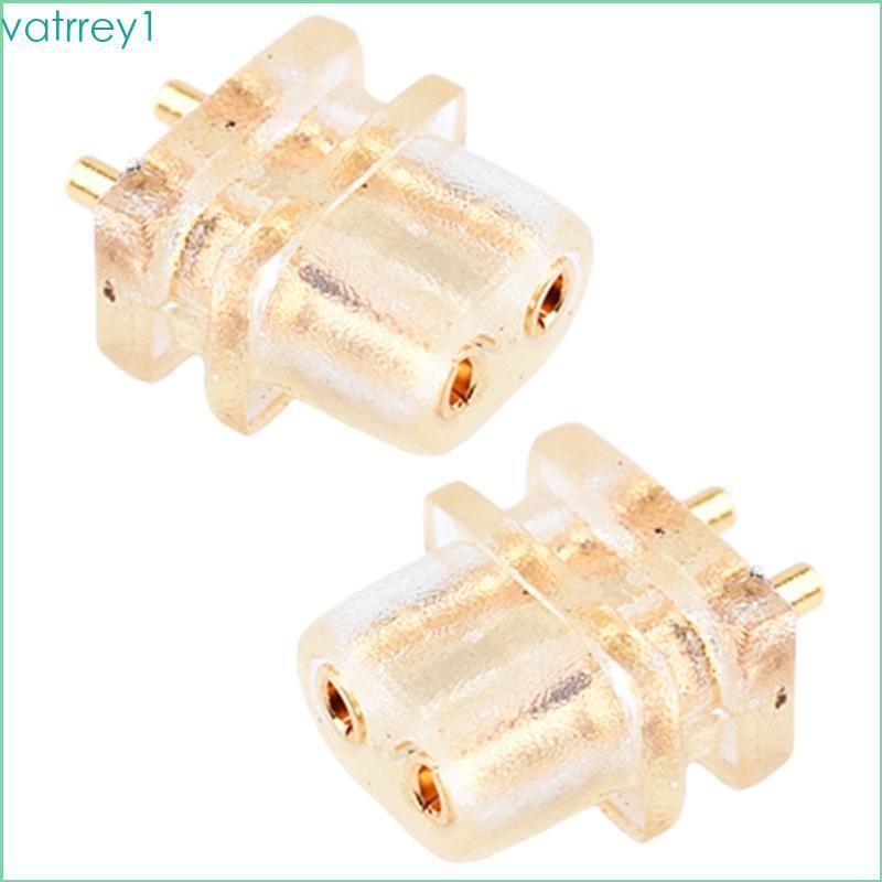 VAT1 Robusts 0 78 มม.2pin qdc UE18 ซ็อกเก็ตหญิงสําหรับอุปกรณ์เสริมสําหรับผู้บริโภคและอิเล็กทรอนิกส์
