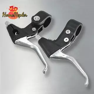 HomeHepler 2 ชิ้นอลูมิเนียมจักรยานเสือภูเขาเบรค Lever เบรค Caliper Handgrip เครื่องมืออุปกรณ์เสริมทั่วไปอะไหล่ใหม่