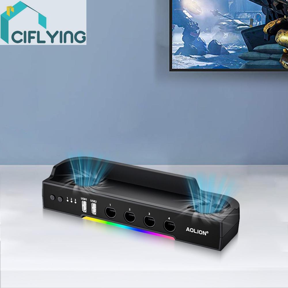 สําหรับ NS2 RGB Host Cooling Fan Base HUB ฐานขยายพร้อมขายึด NGC (NGC) [Ciflying.th]