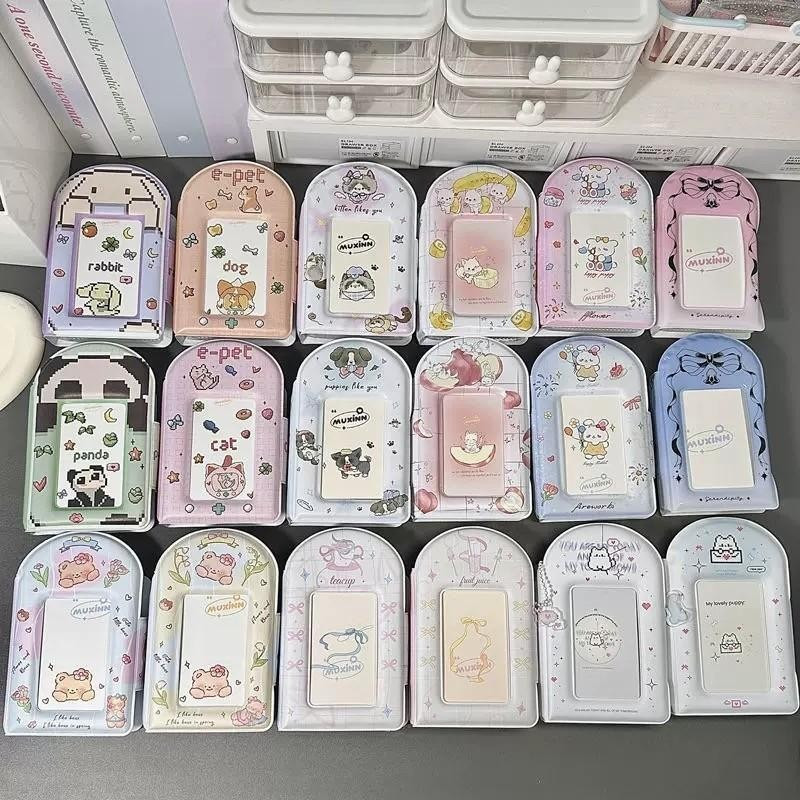 3Inch/2R Photo Album Love Heart Album Storage Kpop Idol Photocard Album Mini Collect Book Star Chasing Gift