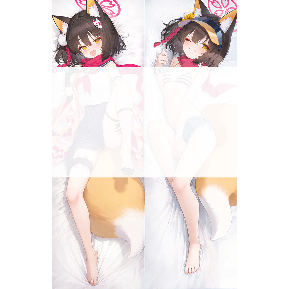 Blue Archive Kuda Izuna Dakimakura กอดหมอน 50*150 ซม.