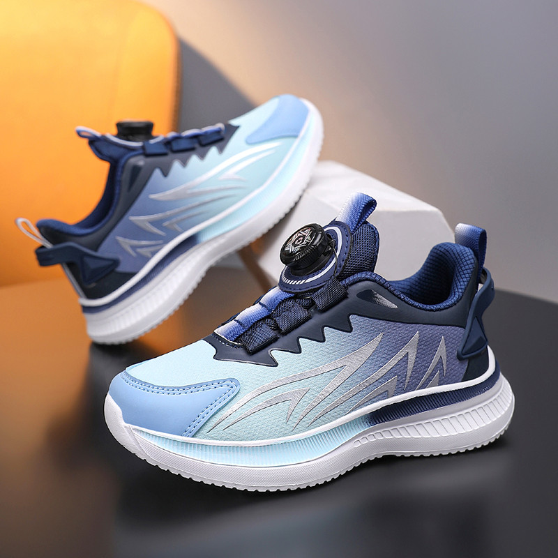 รองเท้าเด็กแฟชั่น กีฬาสำหรับเด็ก ไซ즈 28-39 สีชมพู