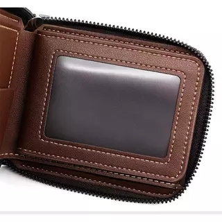 Men's PU Leather Wallets with Coin pocket