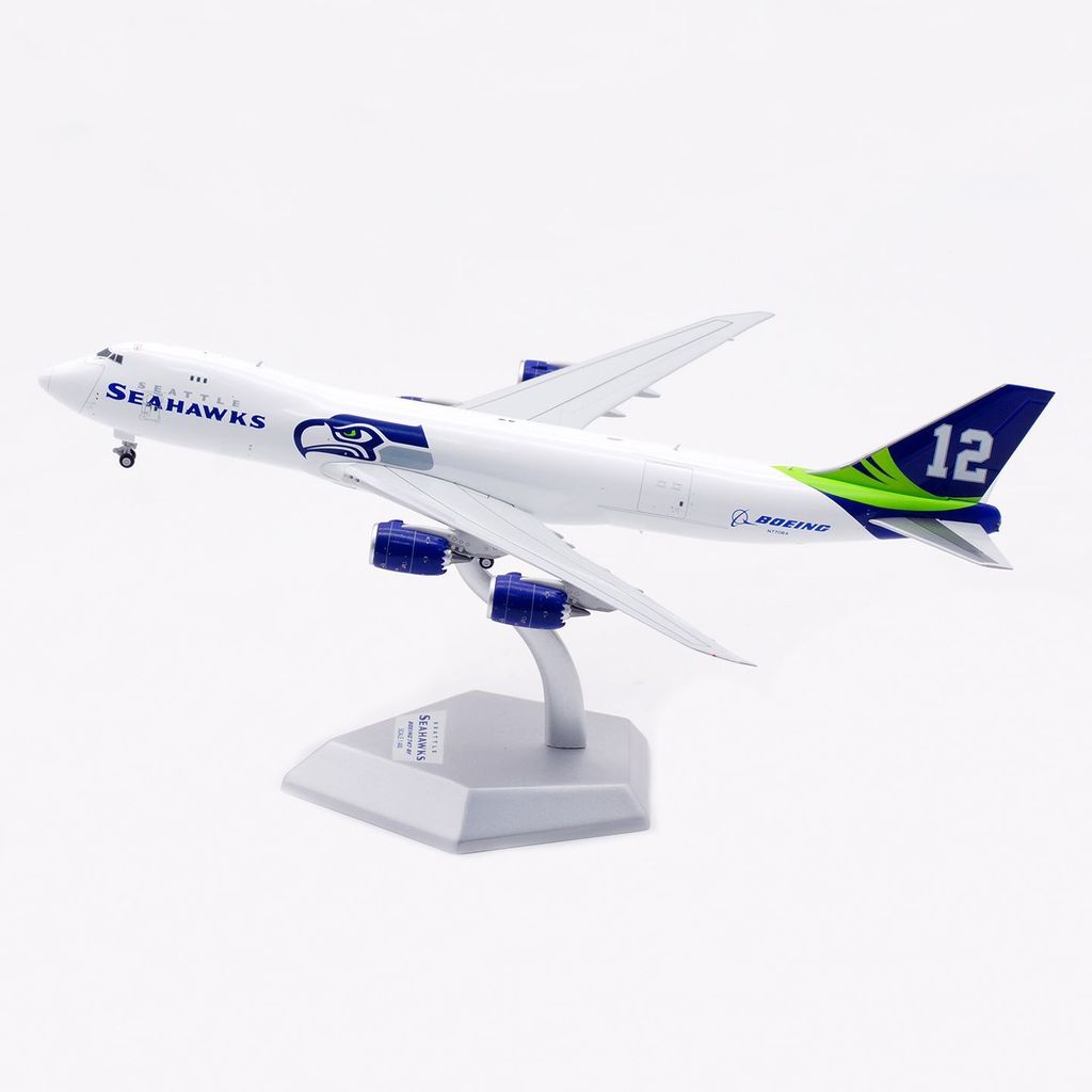 HX Models 1/400 Seattle Airlines Boeing B747-8F N770BA Alloy Cargo Aircraft Model