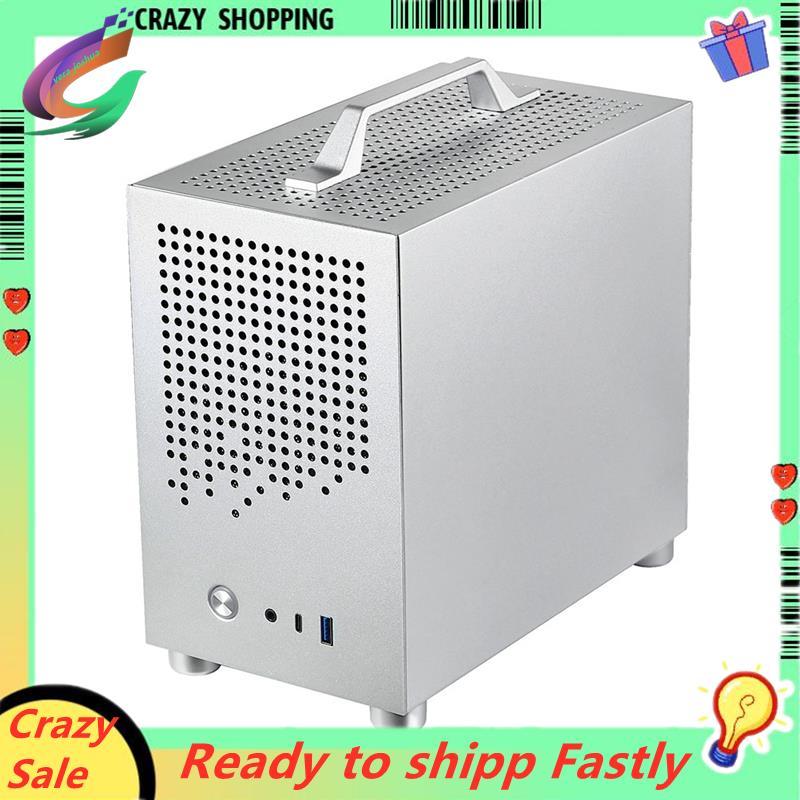เคส Micro-ITX เคส PC SKTC A17 SGCC เคสคอมพิวเตอร์รองรับ Micro-ITX Mini PC