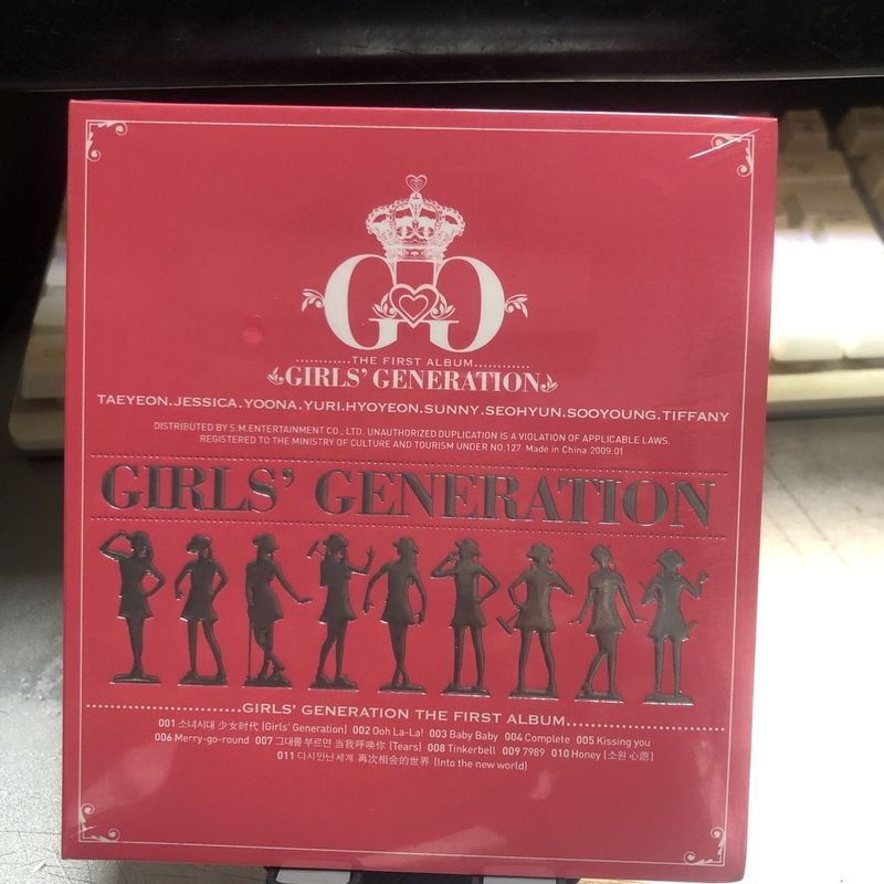 อัลบั้ม Girls Generation Girls Generation ของชื่อเดียวกัน CD+Lycs Book อัลบั้มแรก 1.15.9